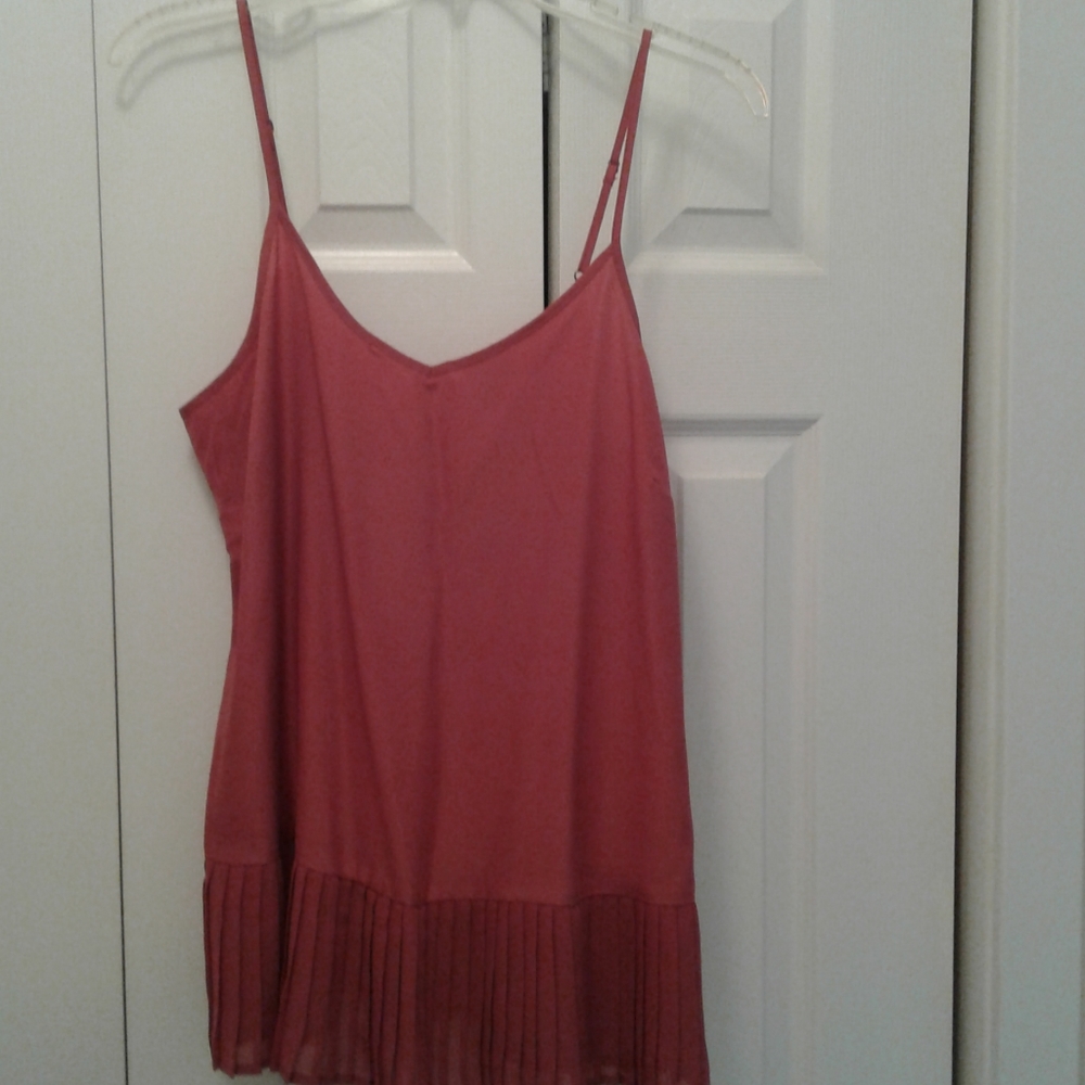 The Limited Bottom Pleated Cami